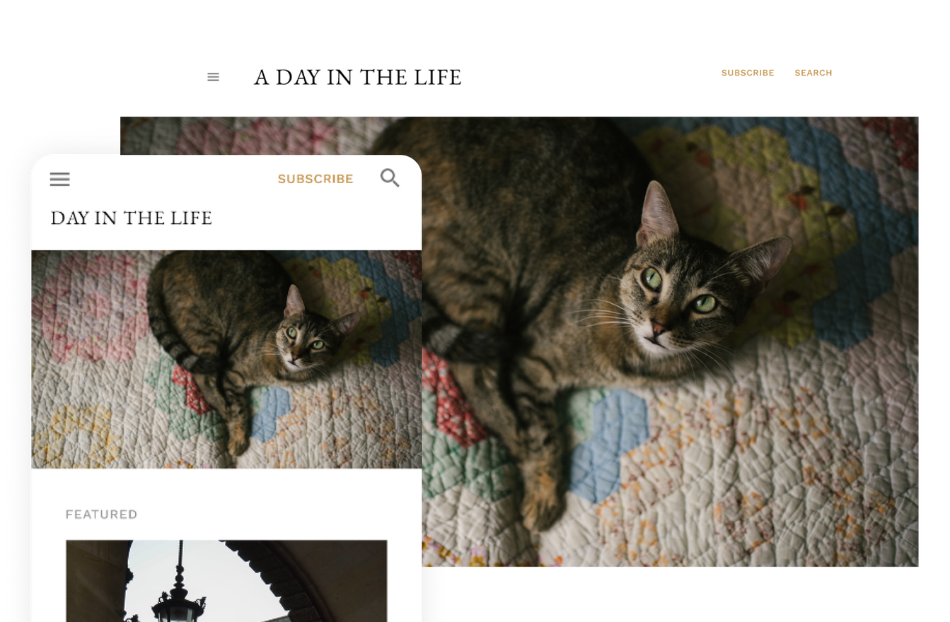 Blogger Soho template