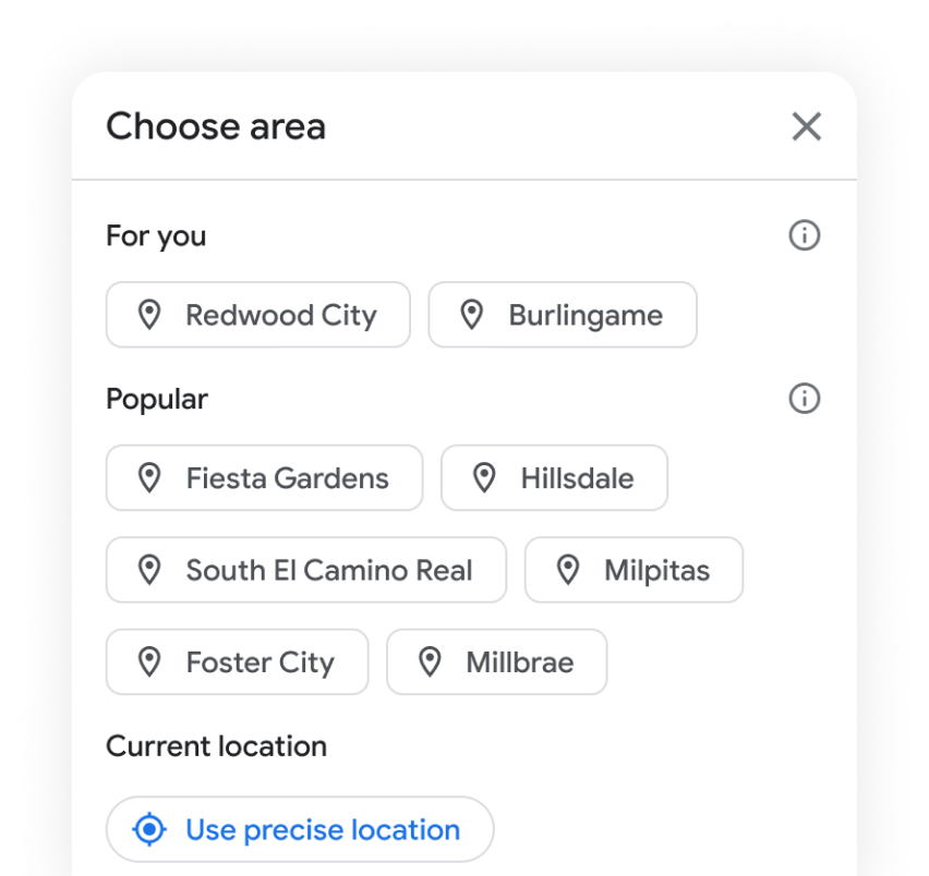Location picker